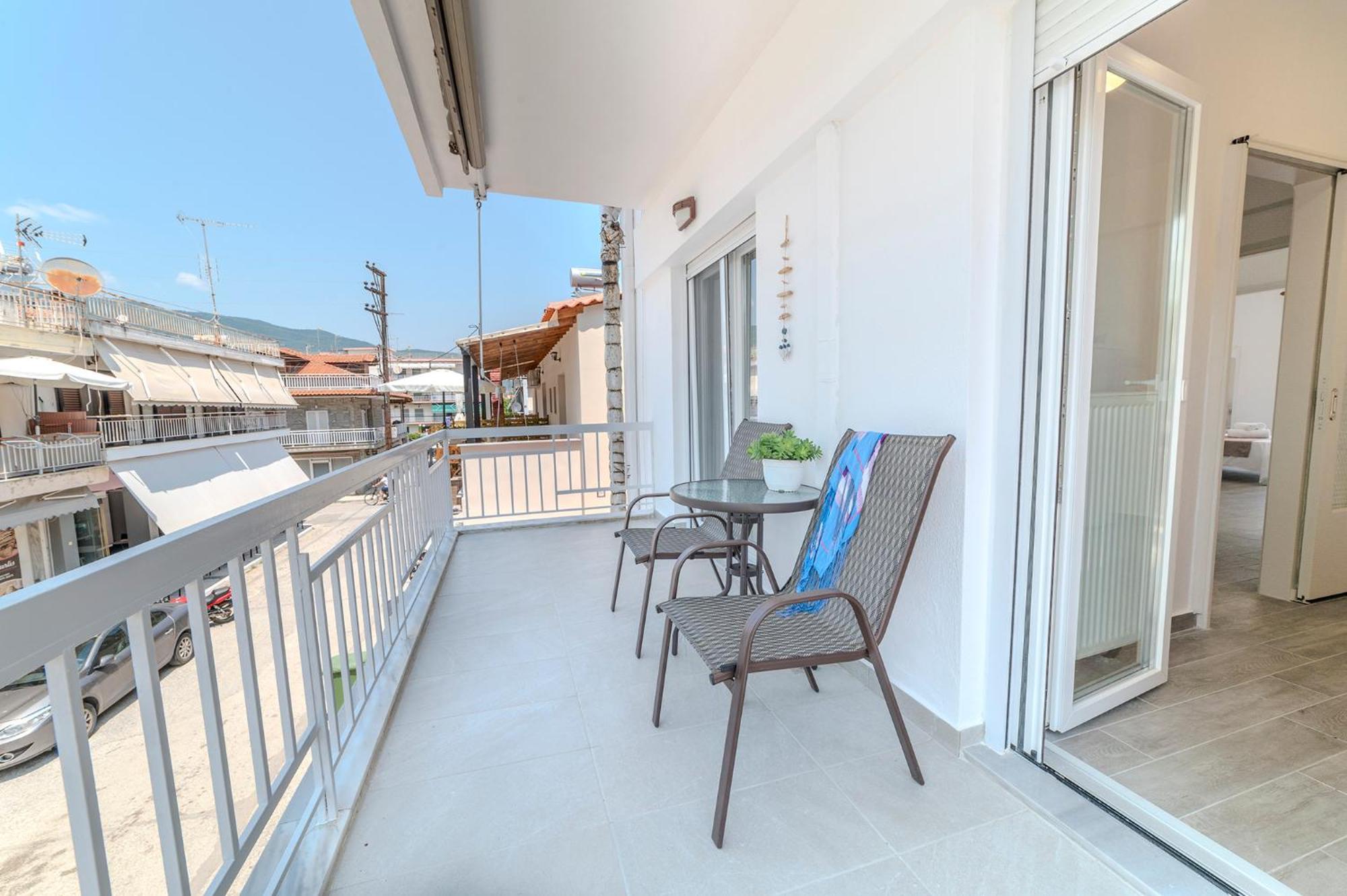 Stamatia Suites Asprovalta Esterno foto